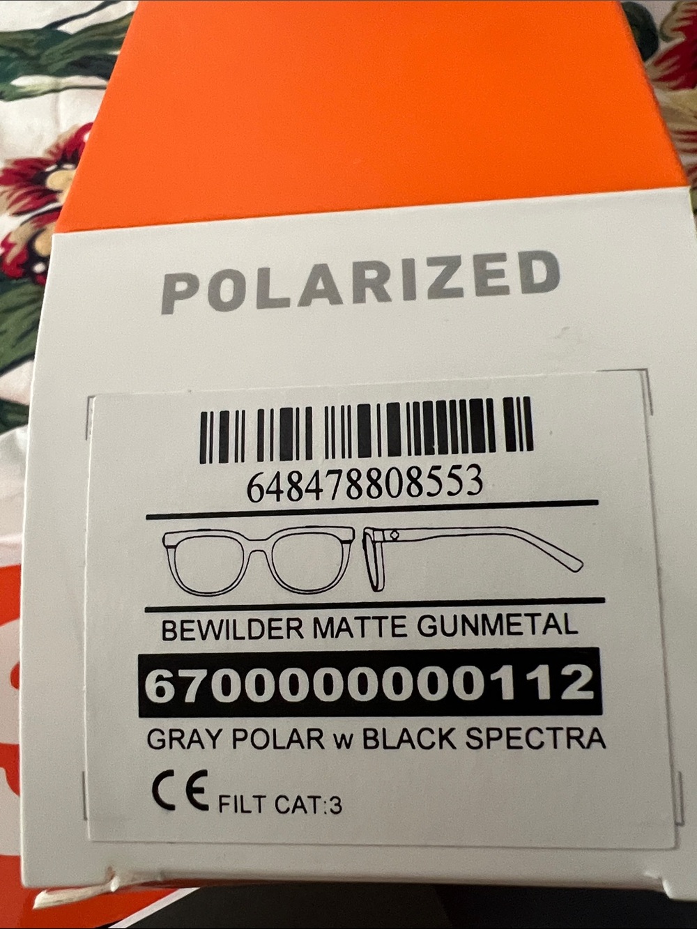 SPY bewilder matte gunmetal POLARIZED - Picture 4 of 4